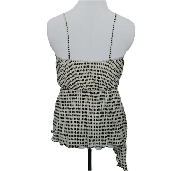 NWT ZARA Polka dot elastic waist asymmetrical hem camisole - Picture 7 of 15